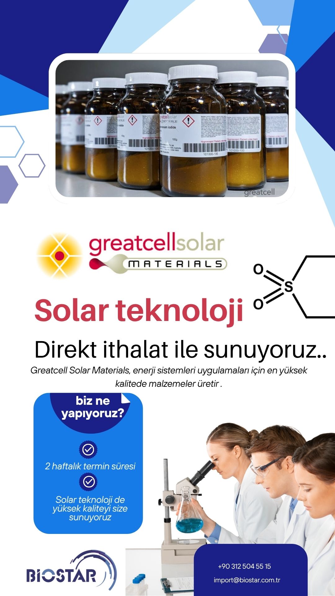 Greatcell  Solar Materials